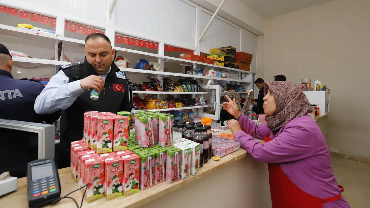 Zabıta Ekiplerinden Kantinlere Denetim