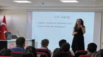 Cilt sağlığı ve sağlıklı yaşlanma anlatıldı
