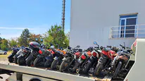 Jandarmanın motosiklet denetimleri sürüyor