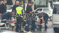 Motosiklet ile hafif ticari araç çarpıştı: 2 yaralı