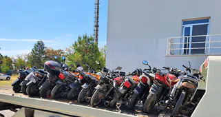 Jandarmanın motosiklet denetimleri sürüyor