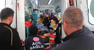 Süt sağma makinesinin elektriğine kapılan kadın ağır yaralandı