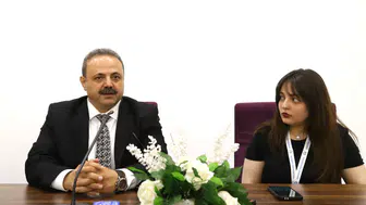 6 ülkeden öğrenci ve akademisyenler ASÜ Rektörü Arıbaş’ı ziyaret etti