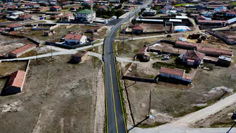 Eskil’de 10,5 kilometrelik yol asfaltla yenilendi
