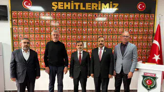 İl Müftüsü Ali Efe’den şehit ve gazi derneklerine ziyaret