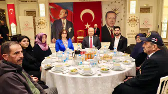 Aksaray protokolü ilk iftarı şehit aileleriyle ve gazilerle açtı