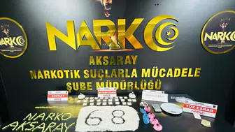 Aksaray'da zehir tacirlerine operasyon, 13 tutuklama