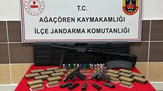 Ağaçören’de kaçak silah operasyonu :1 tutuklama