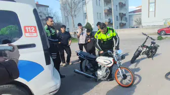 "Dur" ihtarına uymayan motosikletliye 329 bin 500 lira ceza