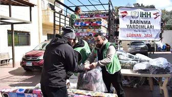 İHH’dan Lübnan’a Kapsamlı Yardım Çalışması