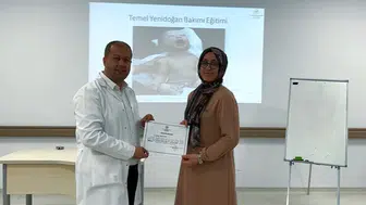 Aksaray Eğitim ve Araştırma Hastanesi’nde Temel Yenidoğan Bakım Eğitimi