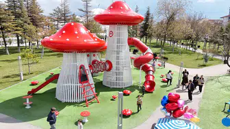 Havaların Isınmasıyla Parklarda Bakım Ve Onarım Çalışmalarına Başlandı