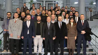 Aksaray Teknopark'ta firma yetkilileri ile istişare toplantısı gerçekleştirildi