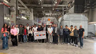 Mercedes-Benz Türk A.Ş. Kamyon Fabrikasına Mesleki Eğitim Ve Teknoloji Odaklı Ziyaret