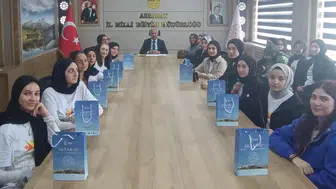 Kültür Mirası Yolculuğu projesinde İstanbul’dan öğrenciler Aksaray’a geldi
