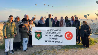 Aksaray Şehit Gaziler Derneği’nden Kapadokya Gezisi