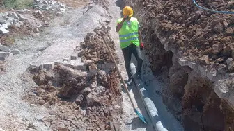 Köylerin içme suyu hatları yenileniyor