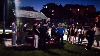 Parktaki Bıçaklı Saldırının Şüphelileri Yakalandı