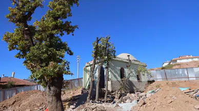 Terlemez Baba Türbesi ve Camisinde Restorasyon Çalışmaları Devam Ediyor