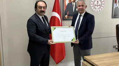 Uluırmak Turizm Mesleki ve Teknik Anadolu Lisesine anlamlı ödül