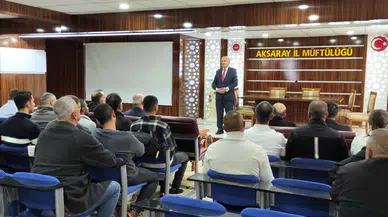 Açık Ceza İnfaz Kurumu Hükümlüleri müftülüğü ziyaret etti