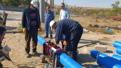 Asbestli Boru Değişimi Tamamlandı