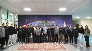 Aksaray Üniversitesi Özel Viafen Fen Lisesi öğrencilerini ağırladı