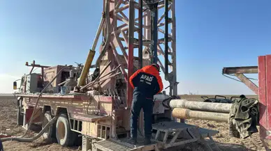 Sondaj kuyusu açan işçinin kopan kolu kuyuya düştü