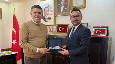 Aksaray İl Kültür ve Turizm Müdüründen başkan Solak’a ziyaret