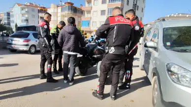 'Dur' ihtarına uymayan plakasızadaymotosiklet sürücüne 49 bin 89 TL ceza