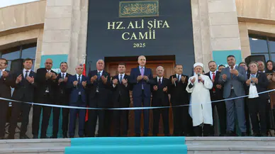 HZ. ALİ ŞİFÂ CAMİ VE KÜLLİYESİ DUALARLA İBADETE AÇILDI