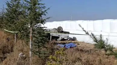 Takla Atan Otomobilin Sürücüsü Öldü, Arkadaşı Ağır Yaralandı