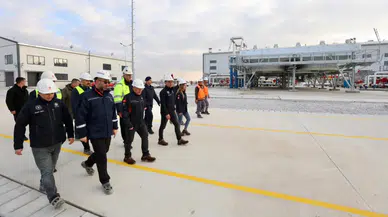 BOTAŞ Tuz Gölü Doğalgaz tesisi ziyaret