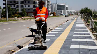 Kaldırım Yenileme ve Yeni   Kaldırım Yapımını Tamamladı