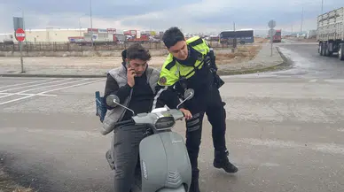 Aksaray polisinden motosiklet sürücülerine güvenlik uyarısı