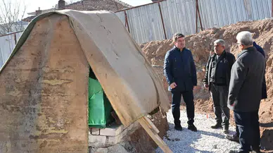 Terlemez Baba Türbesi Ve Mescit’inde  Yenileme Çalışmaları Başladı