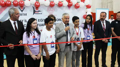 54 Projeyle TÜBİTAK 4006-C  Bilim Fuarları Festivali Açıldı