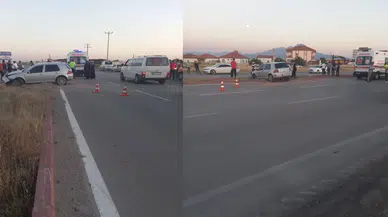 Organize Sanayi Yolunda Kaza: 1 Yaralı