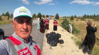 ÖNDER'den Aksaray'da Orman Temizliği Seferberliği