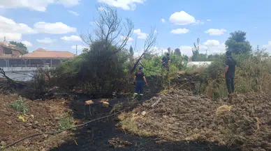 Gücünkaya Köyünde Çıkan Yangın Korkuttu