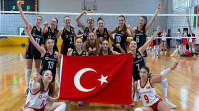U16 Milliler Balkan Şampiyonası'nda 3'te 3 yaptı