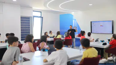 Aksaray Bilim Merkezi’nde Tübitak Yaz Akademisi Kursları Devam Ediyor