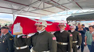 Kıbrıs gazisi askeri törenle son yolculuğuna uğurlandı
