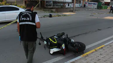Motosiklet ile minibüs çarpıştı: 1 ağır yaralı