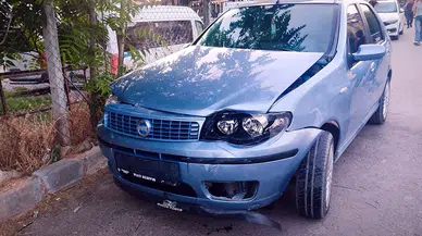 Otomobil ile motosikletin çarpıştı: 2 yaralı