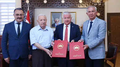 Nuray Kaya İmam Hatip Ortaokulu’na Spor Salonu, İl Milli Eğitim Müdürlüğü’ne Araç Hibesi