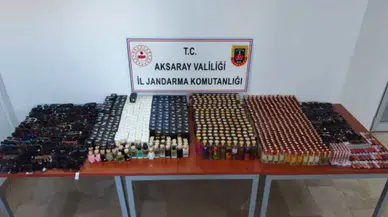 Aksaray’da 4,5 milyonluk jandarma kaçak ürün ele geçirdi