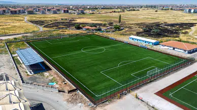 Aksaray’da yeni sezon öncesi spor tesisleri yenilendi