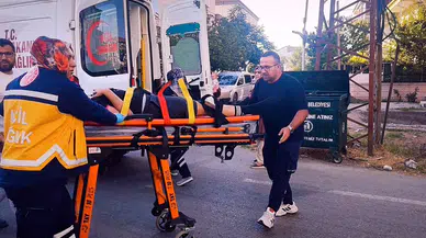 Aksaray'da otomobil ile scooter çarpıştı: 1 yaralı