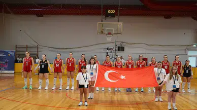 U16 Kadın Millilerden Dört Dörtlük Galibiyet